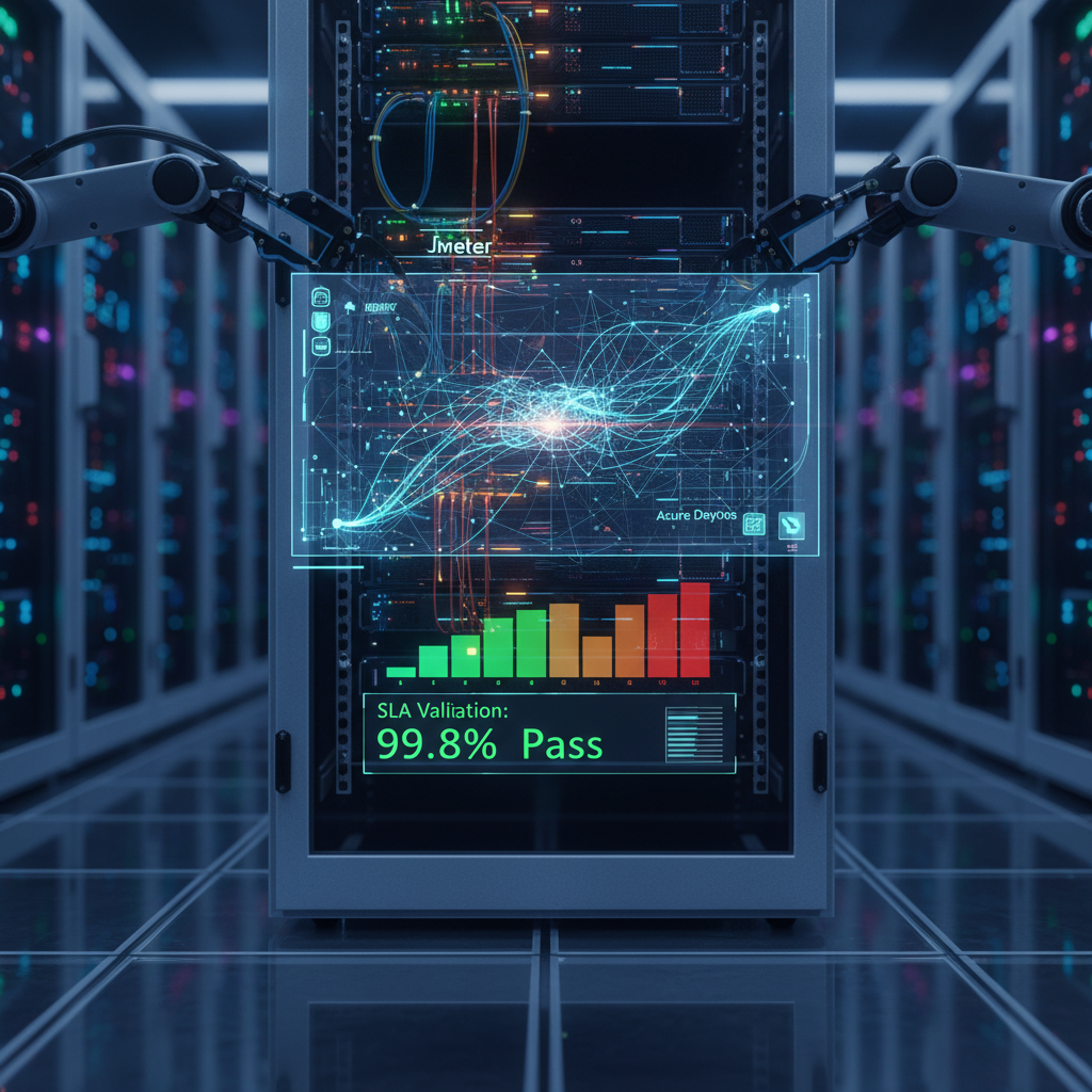 Pruebas de Carga de API Automatizadas con JMeter, Azure DevOps y Validación de SLA