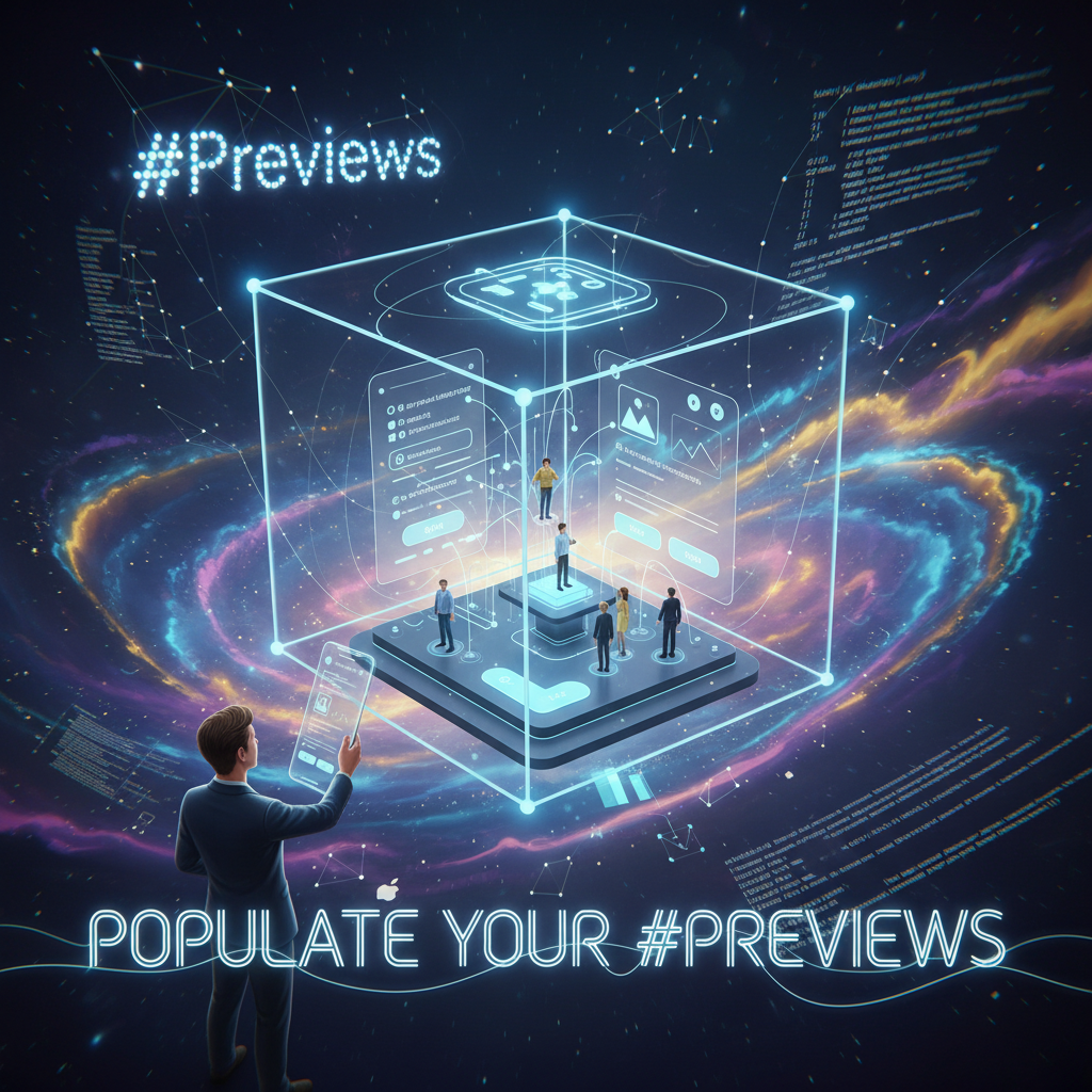 Cómo poblar tus #Previews en SwiftUI