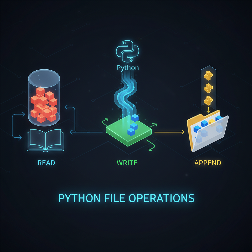 Cómo trabajar con archivos en Python (Leer, Escribir y Añadir)