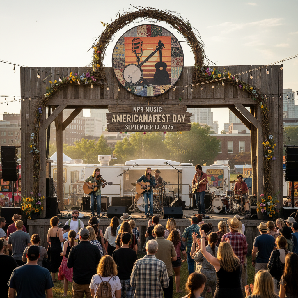 NPR Music AMERICANAFEST Escenario del Día 2025 Miércoles 10 de septiembre