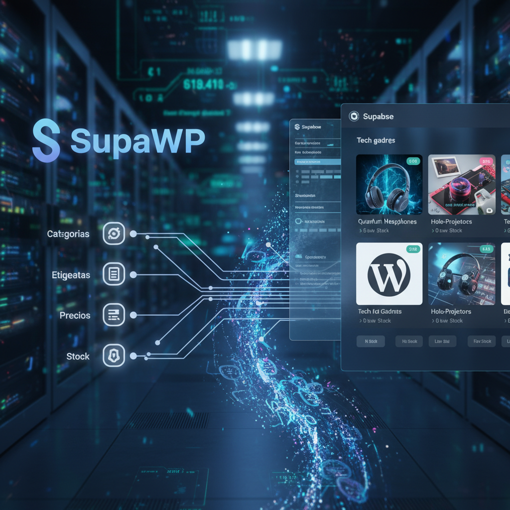 SupaWP: Filtros de Almacenamiento con Supabase para WordPress