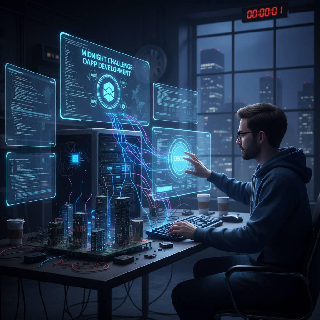 Desafío Medianoche: Construye y ejecuta una dApp con React, Flask y Docker