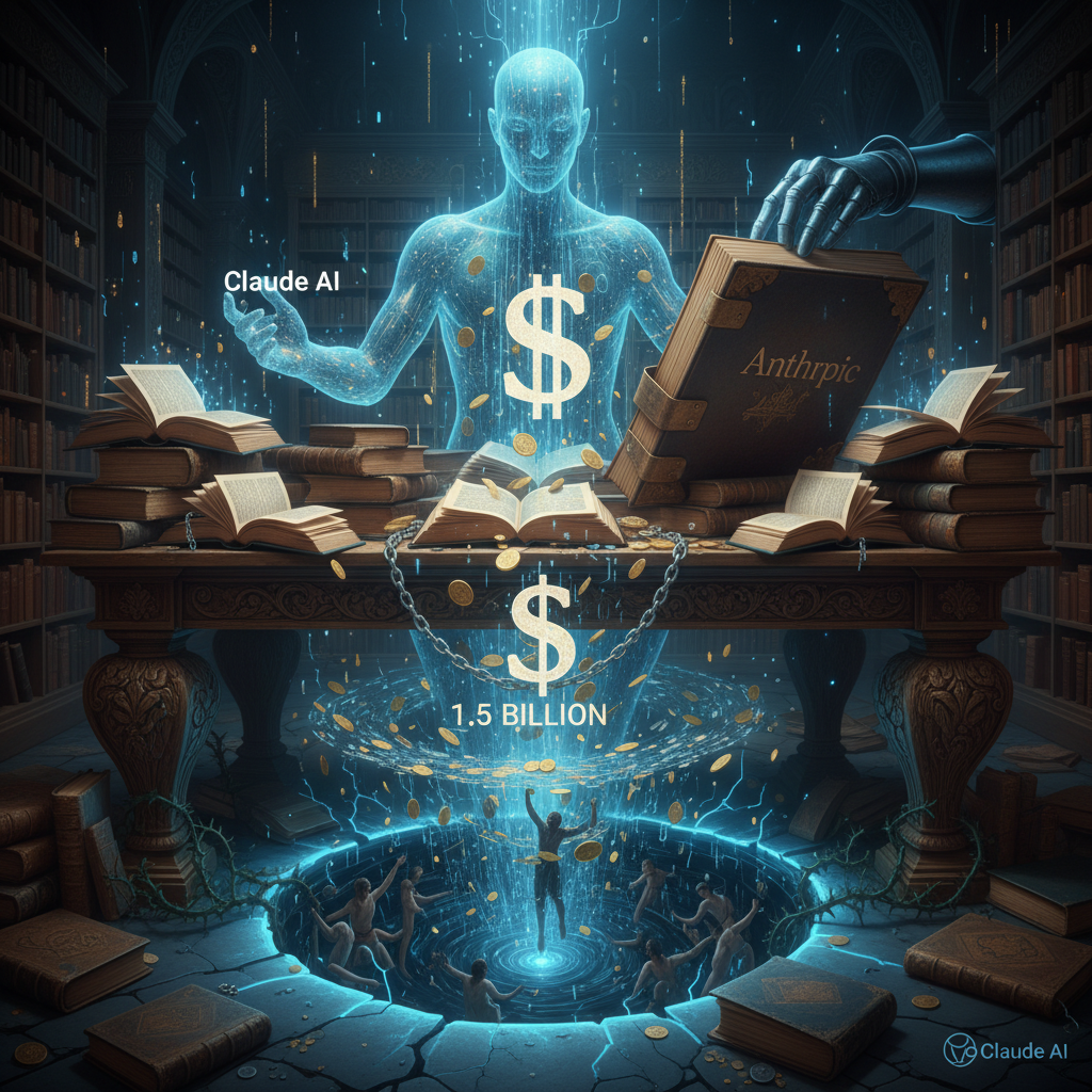 Anthropic paga 1,5 mil millones por entrenar Claude con libros pirateados: impacto para desarrolladores