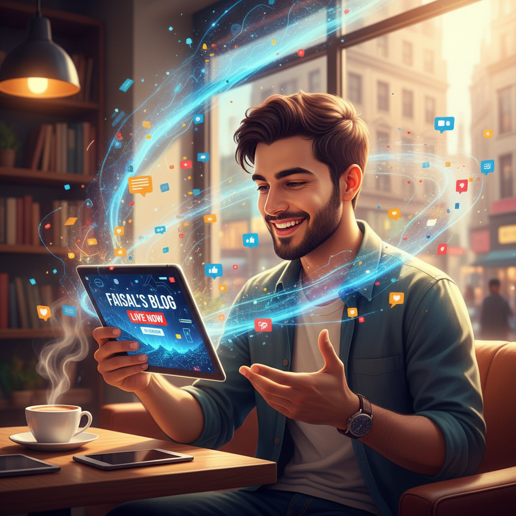 Faisal: mi primer blog ya está en vivo