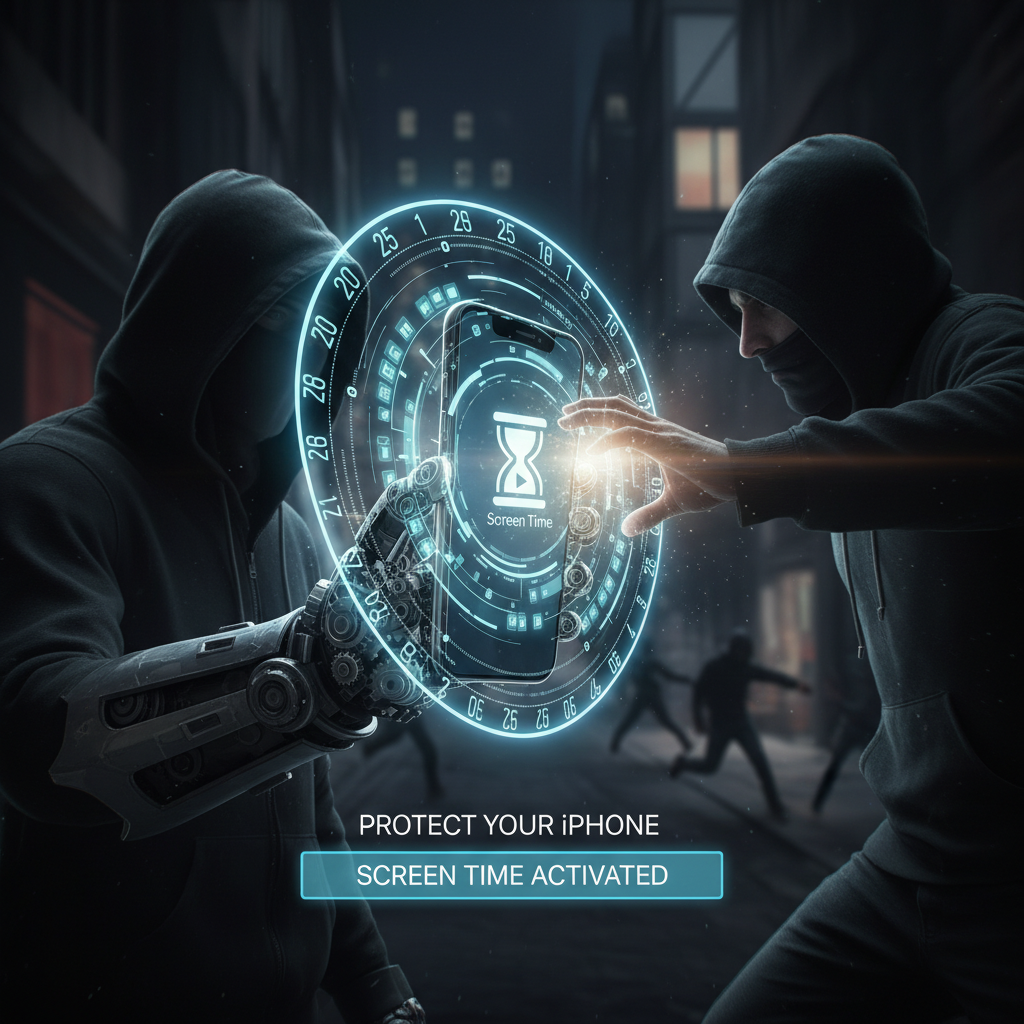 Protege tu iPhone de ladrones con Tiempo en Pantalla