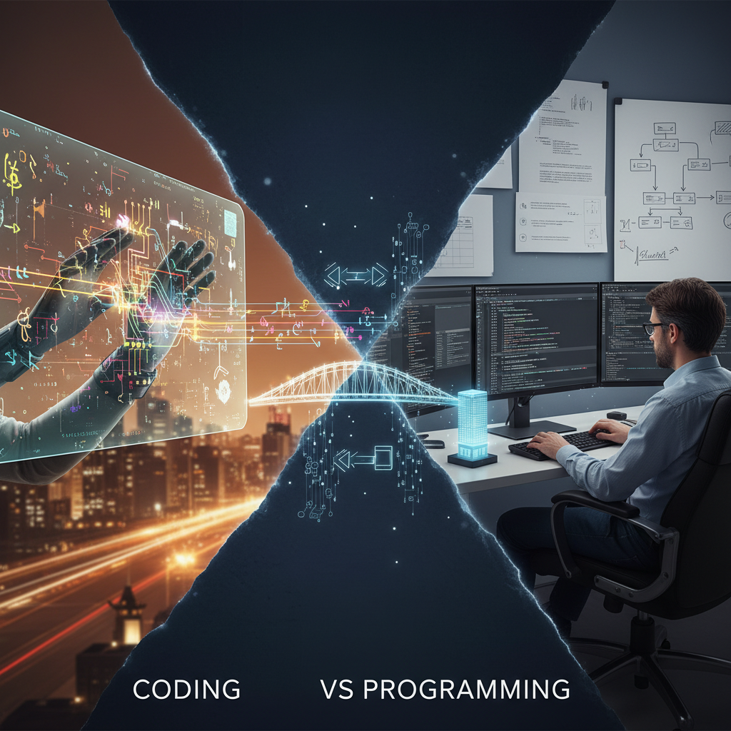 Codificación vs Programación: Diferencias para Principiantes