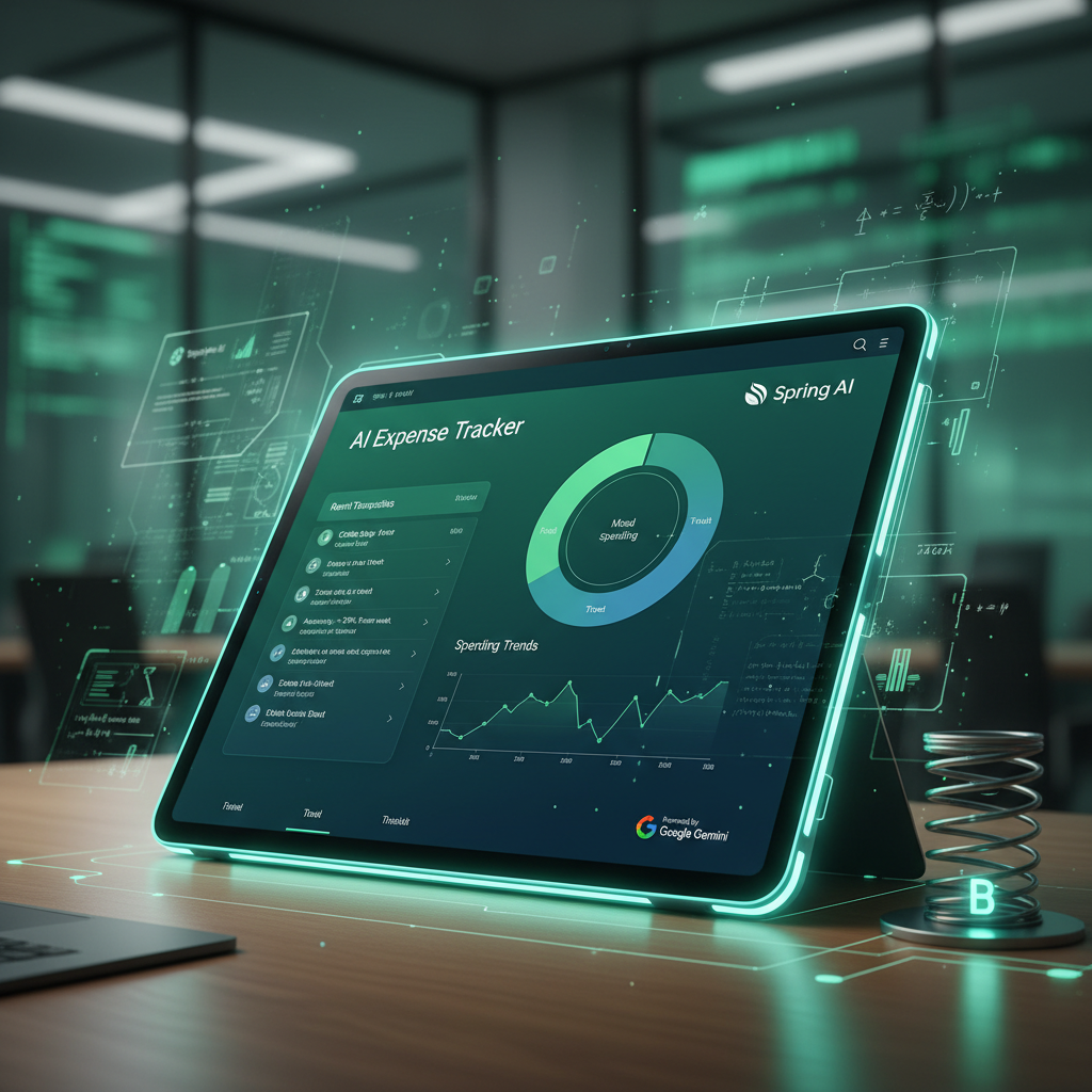 Rastreador de gastos con IA: Spring Boot, Spring AI y Google Gemini