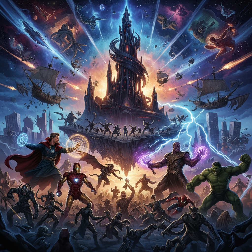 Caos Místico Marvel: Tráiler del Asedio Profundo