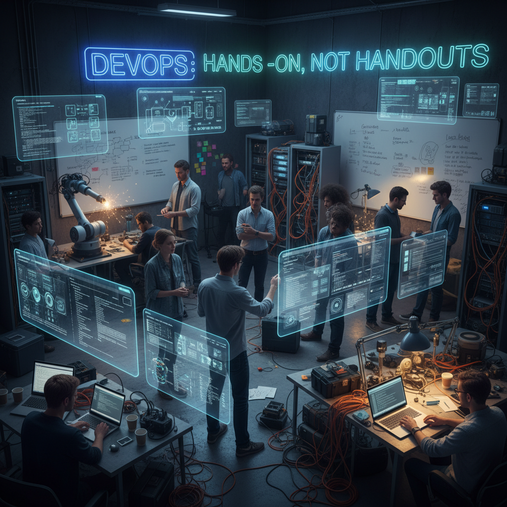 DevOps: experiencia práctica, no presentaciones