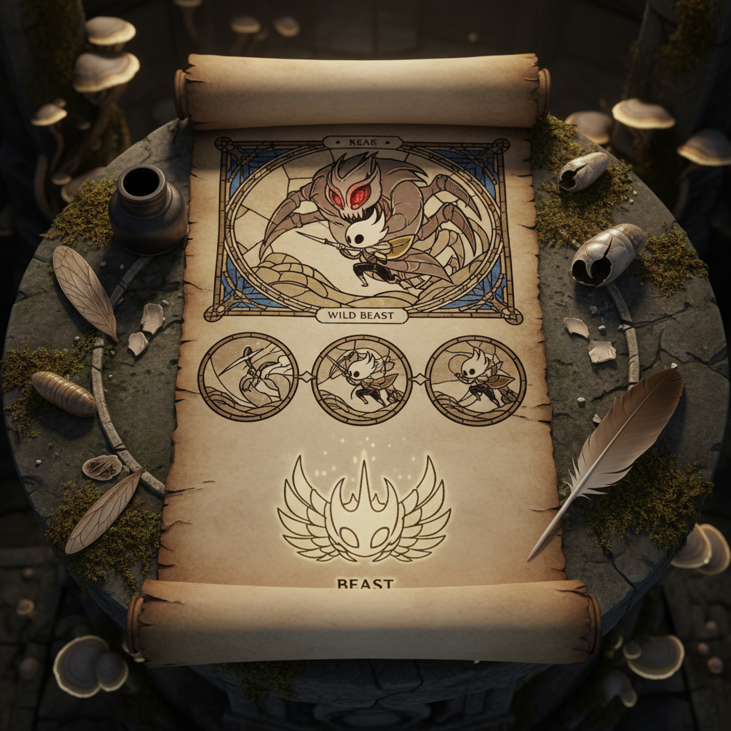 Hollow Knight: Silksong - Cómo obtener la Cresta de la Bestia | Guía del Jefe Bestia Salvaje