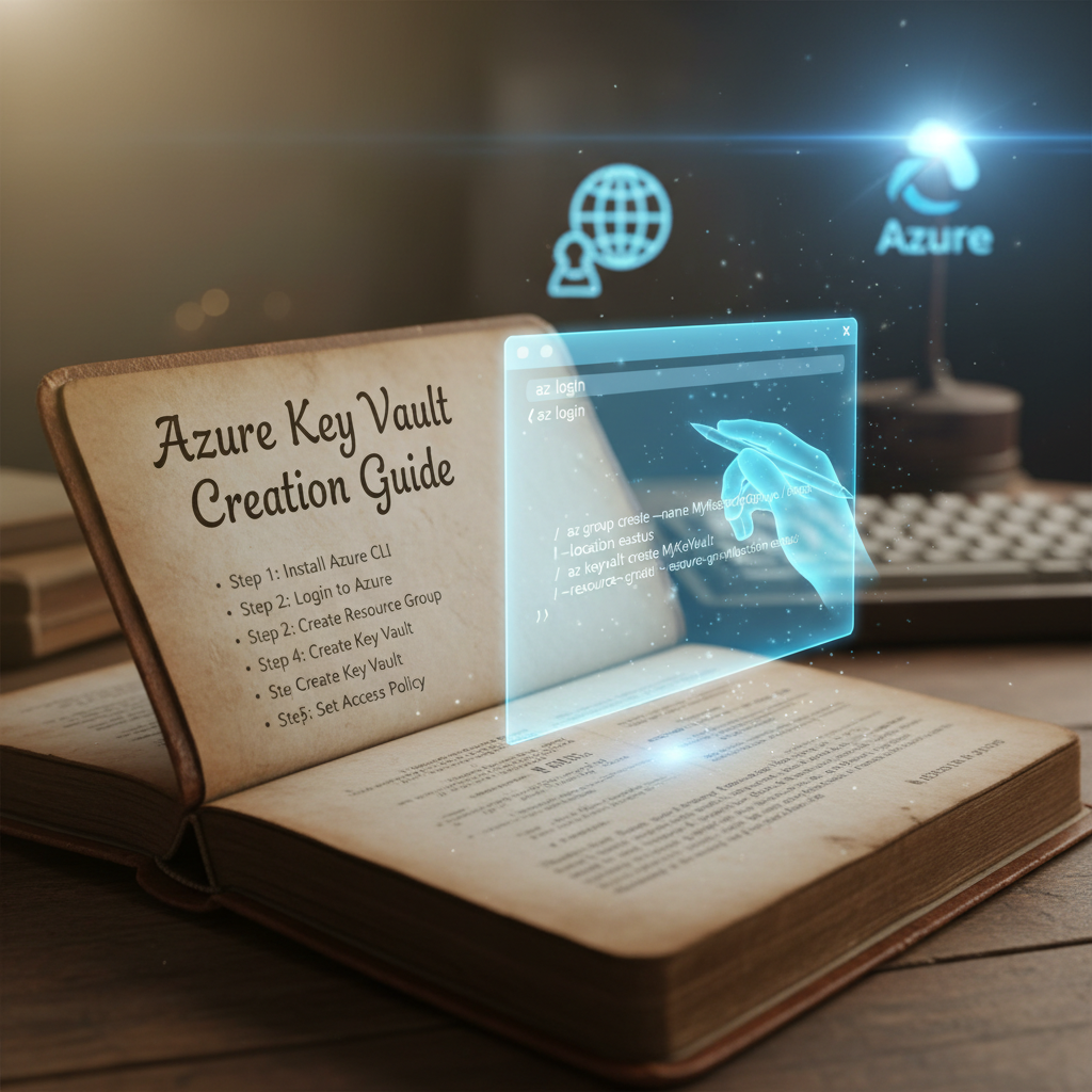 Guía Paso a Paso para Crear Key Vault en Azure con CMD