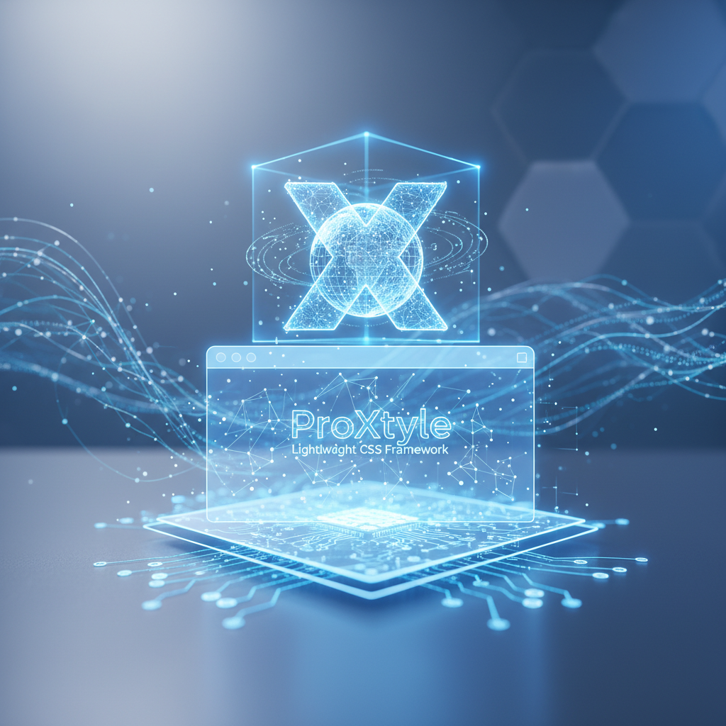 ProXtyle: framework CSS ligero para tus proyectos web