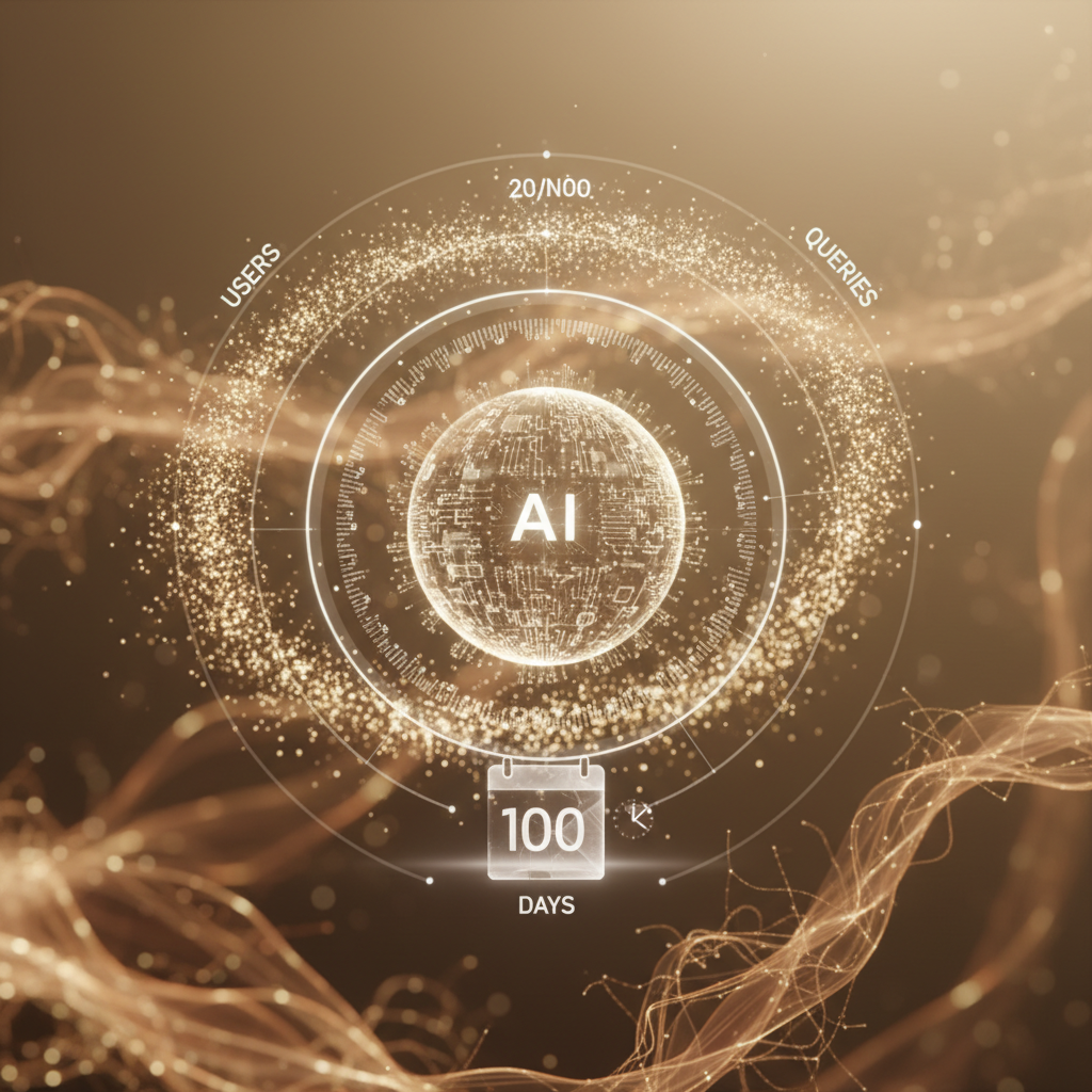 BingX AI: 2 millones de usuarios y 20 millones de consultas en 100 días