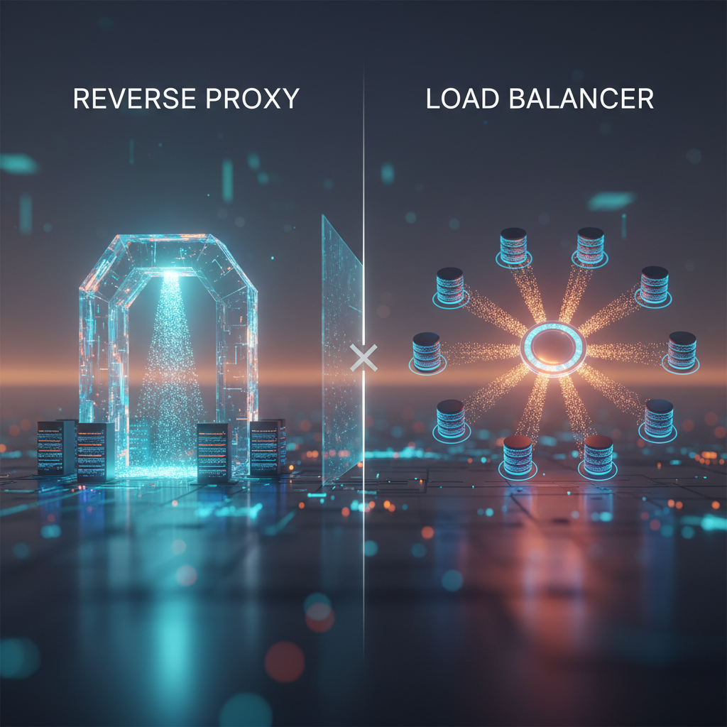 Proxy inverso vs balanceador de carga: no los confundas
