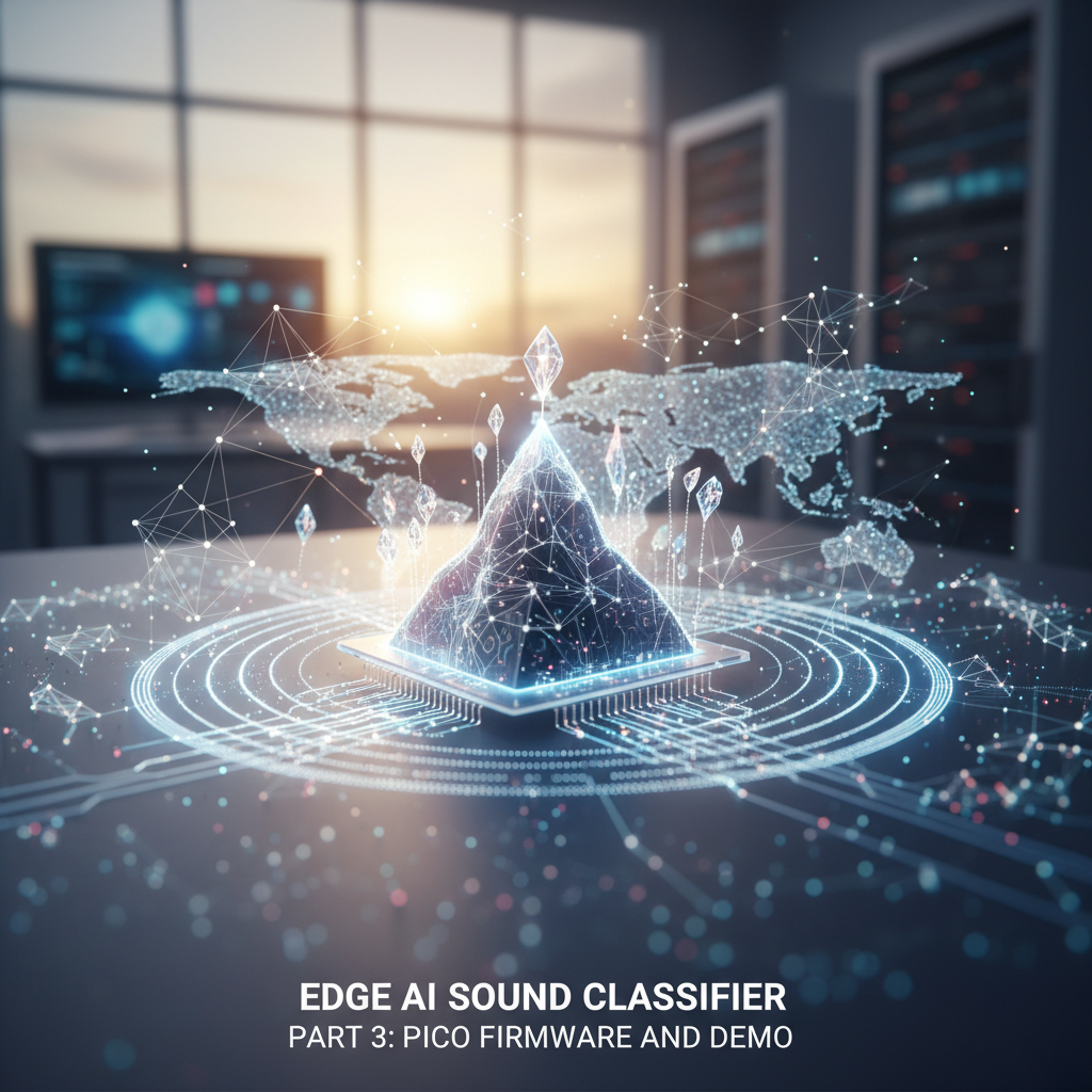 Clasificador de Sonido Edge AI (Parte 3): Pico Firmware y Demo