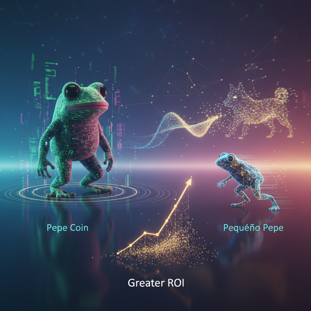 Pepe Coin vs Pequeño Pepe 2025: El Asesino de Shiba Inu con Mayor ROI