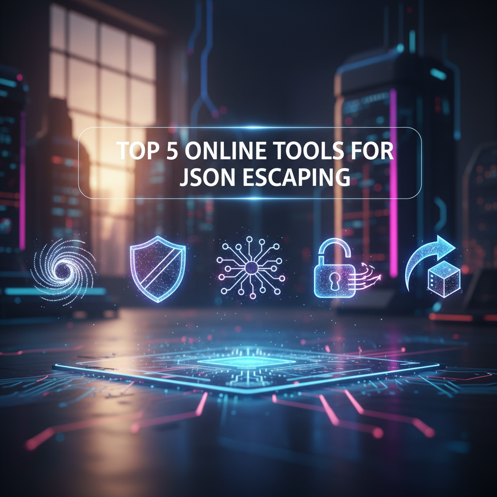 Top 5 herramientas en línea para escapar JSON