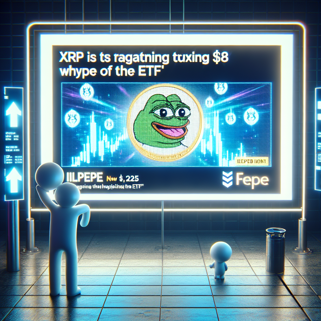 XRP apunta a los $8 con el hype del ETF mientras Little Pepe (LILPEPE) se consolida como la criptomoneda meme de 2025.