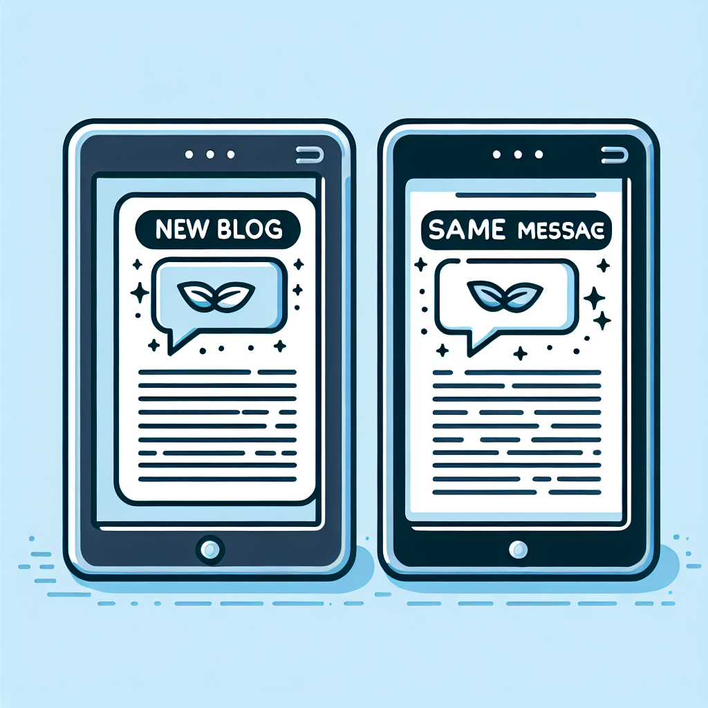 Nuevo Blog, Mismo Mensaje