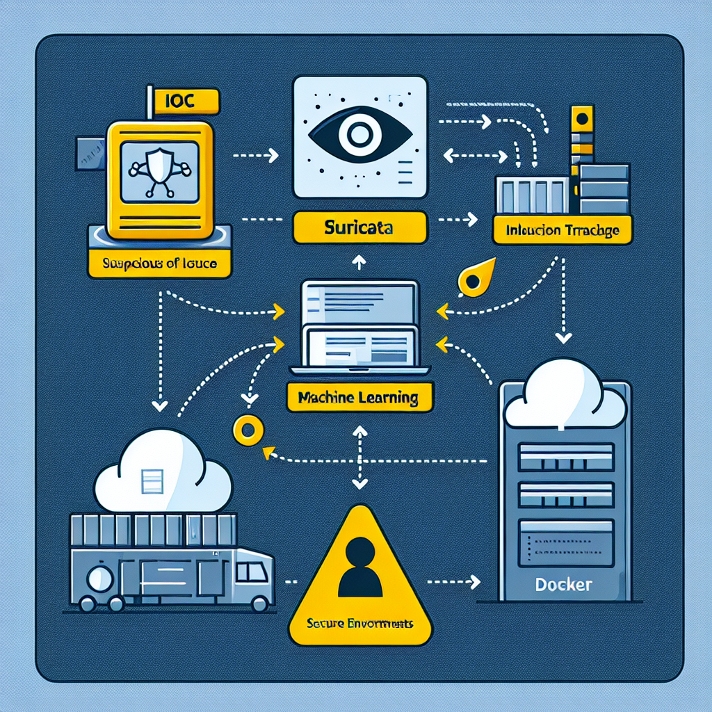 Triage de IOCs con Suricata, ML y Docker