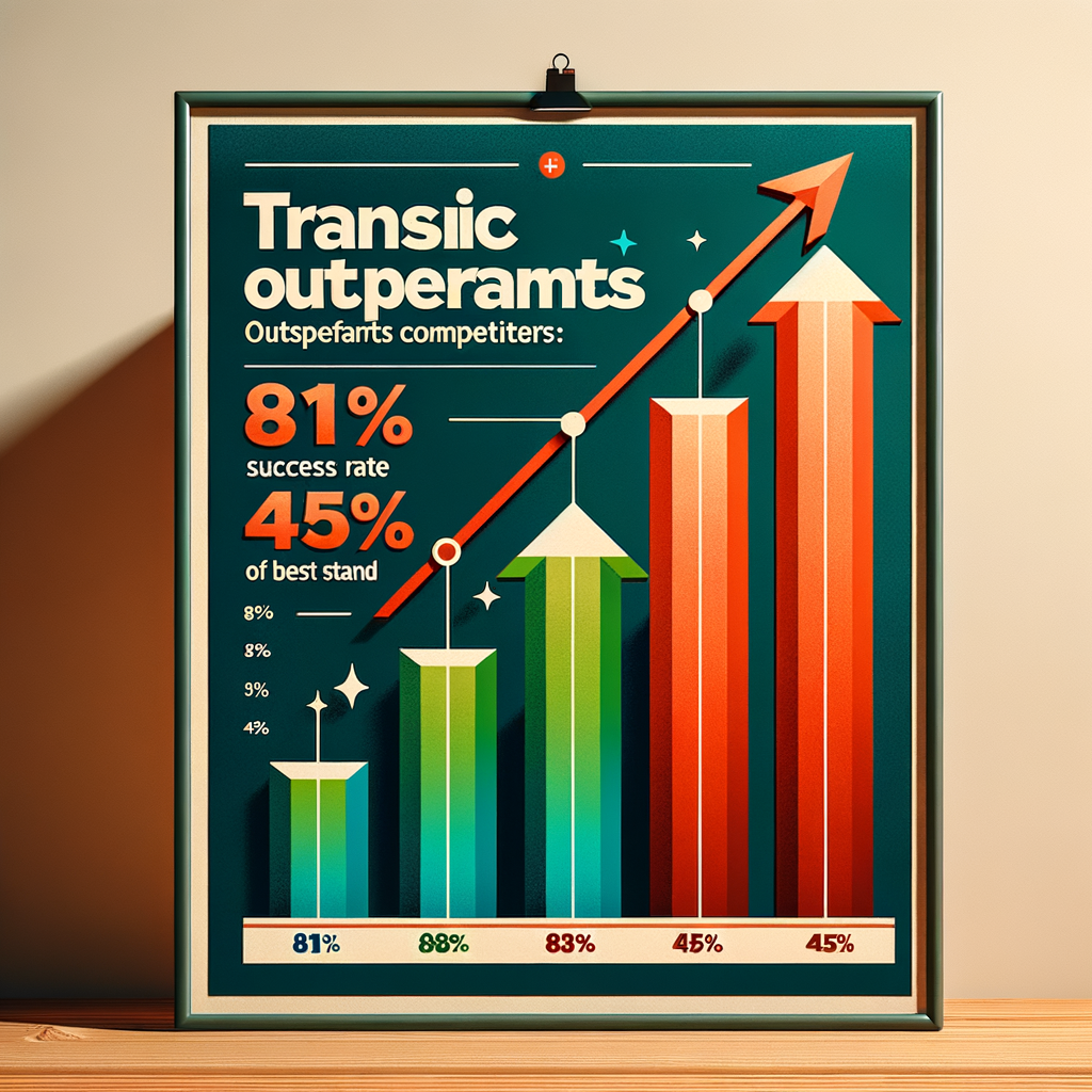 TRANSIC arrasa con la competencia: 81% de éxito vs 45% del mejor estándar