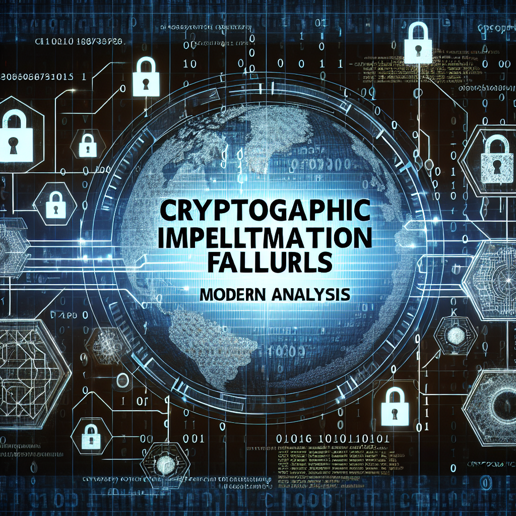 Fallos de Implementación Criptográfica: Análisis Moderno