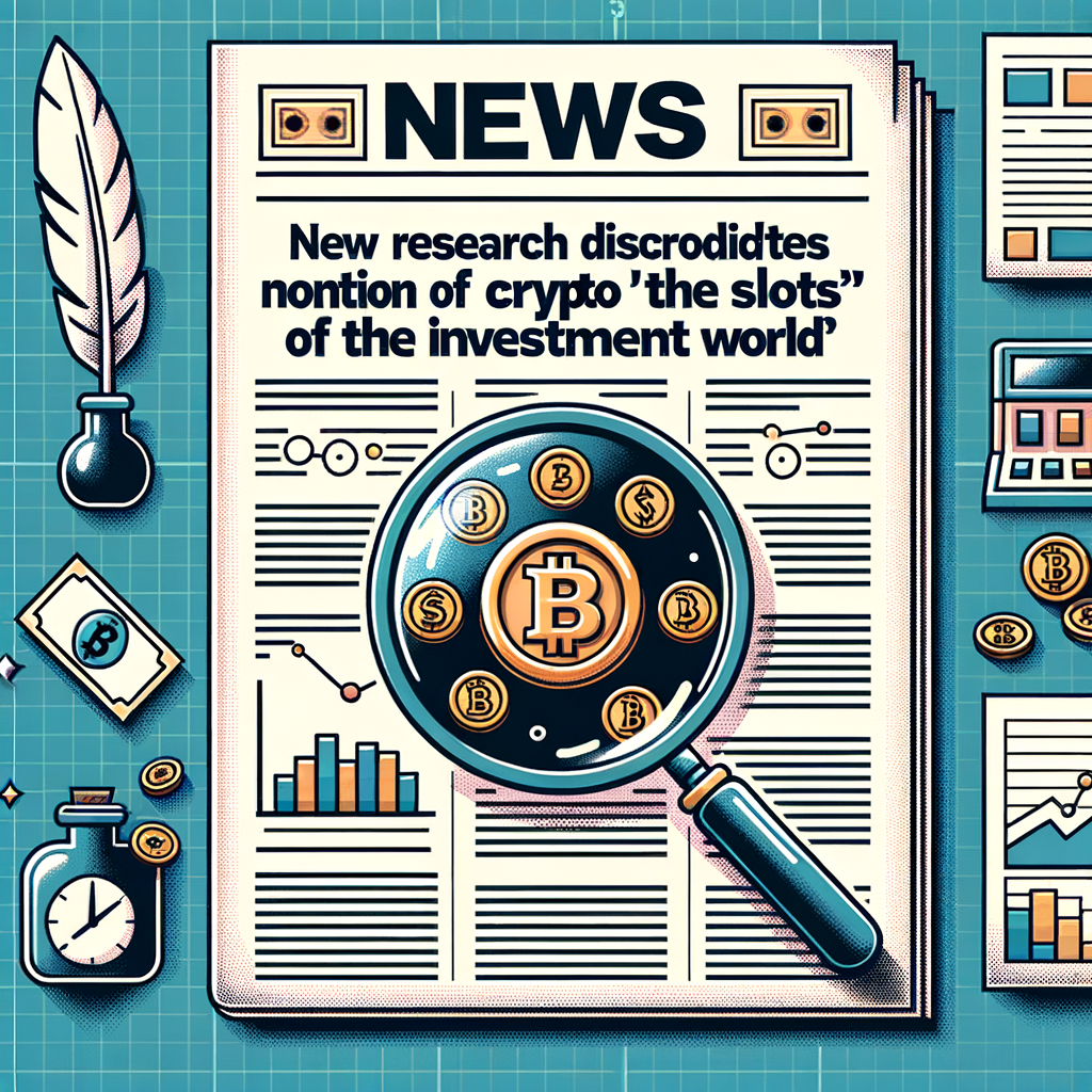 Nuevo Estudio Desacredita la Idea de las Criptomonedas como los ‘Slots’ del Mundo de las Inversiones