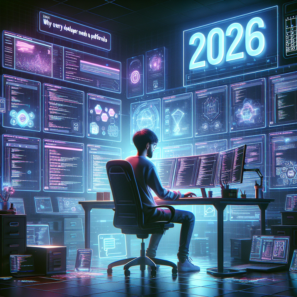 Por qué cada desarrollador necesita un portafolio en 2026