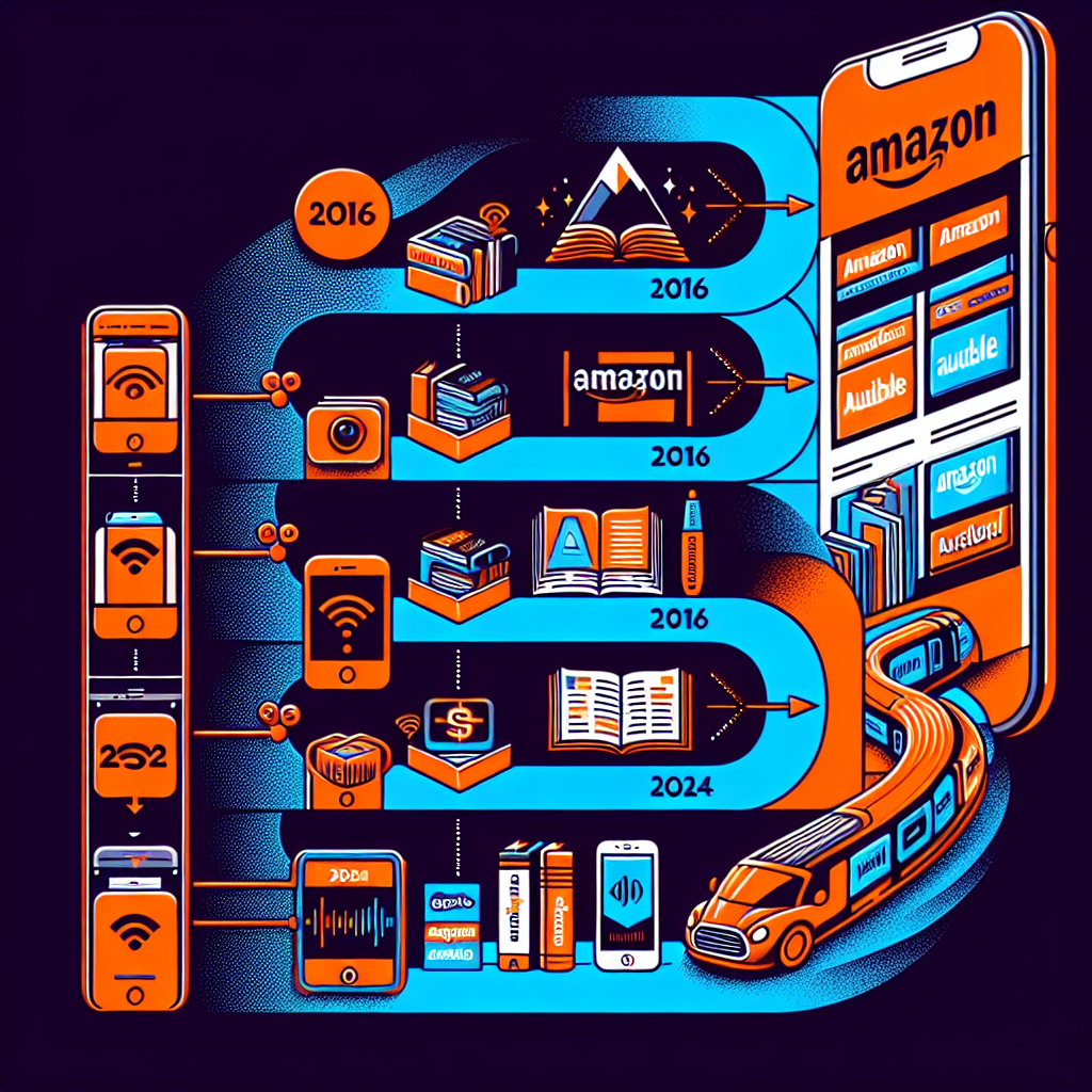 Evolución de la publicidad en Amazon y Audible (2016-2024)