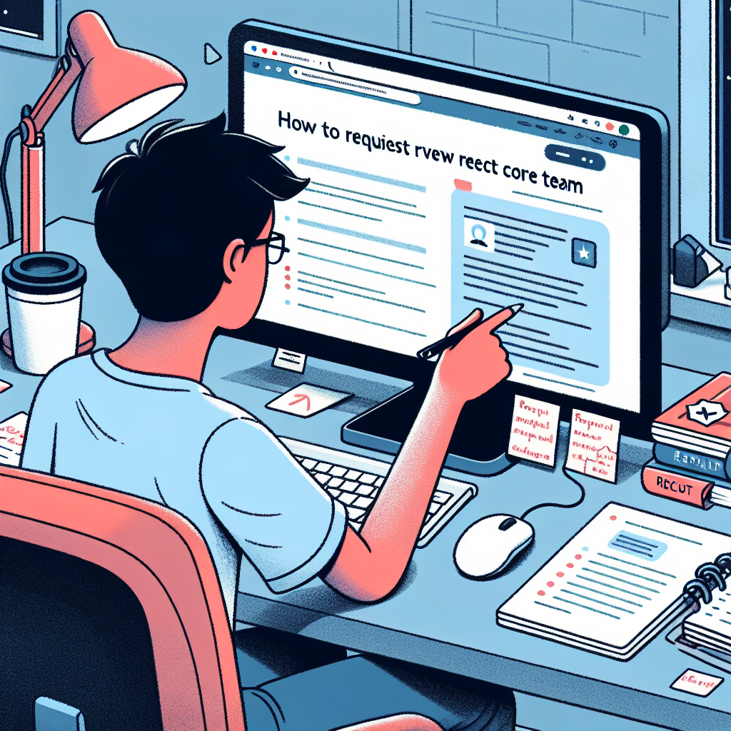 Cómo pedir revisión al equipo central de React