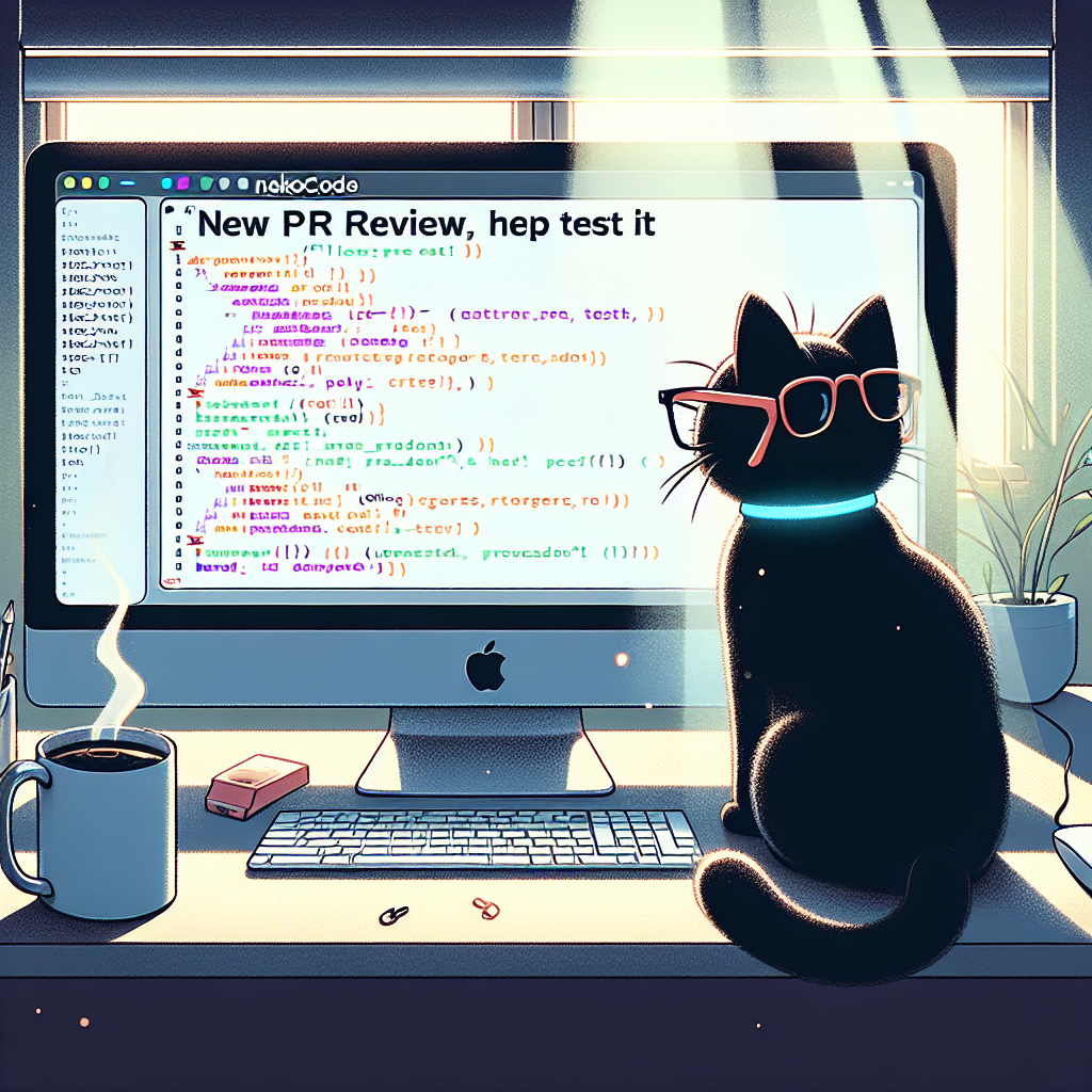 NekoCode: Nueva revisión de PR, ayuda a probarla