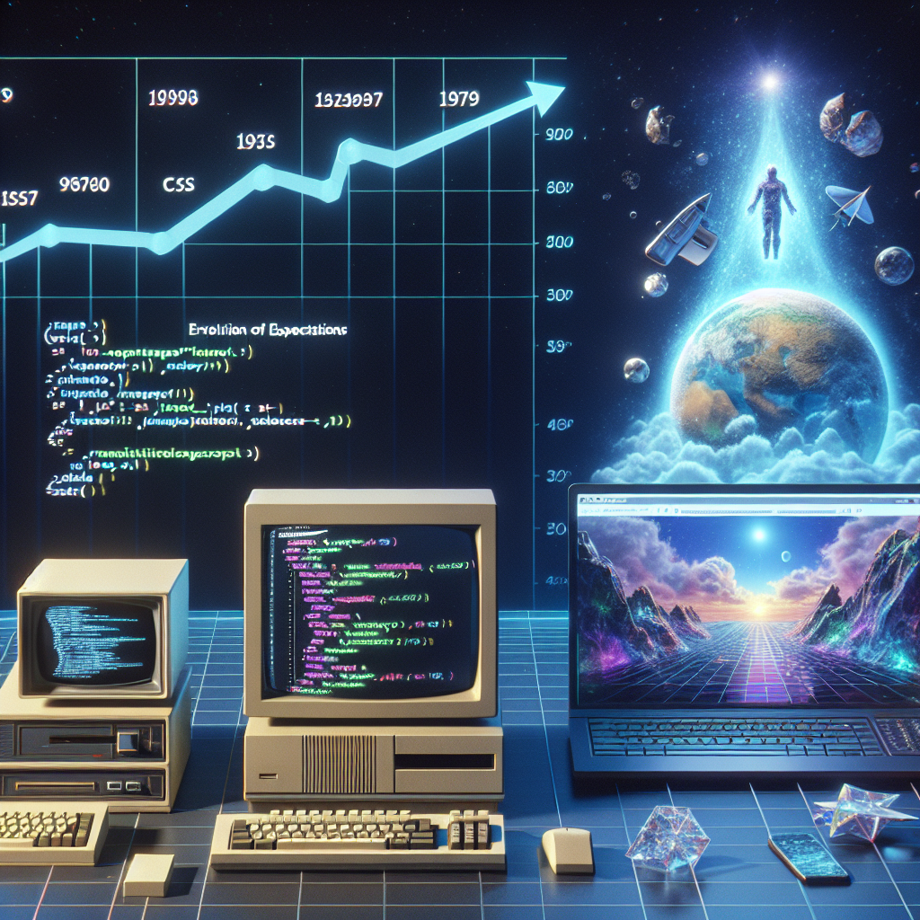 Evolución de las expectativas en desarrollo web