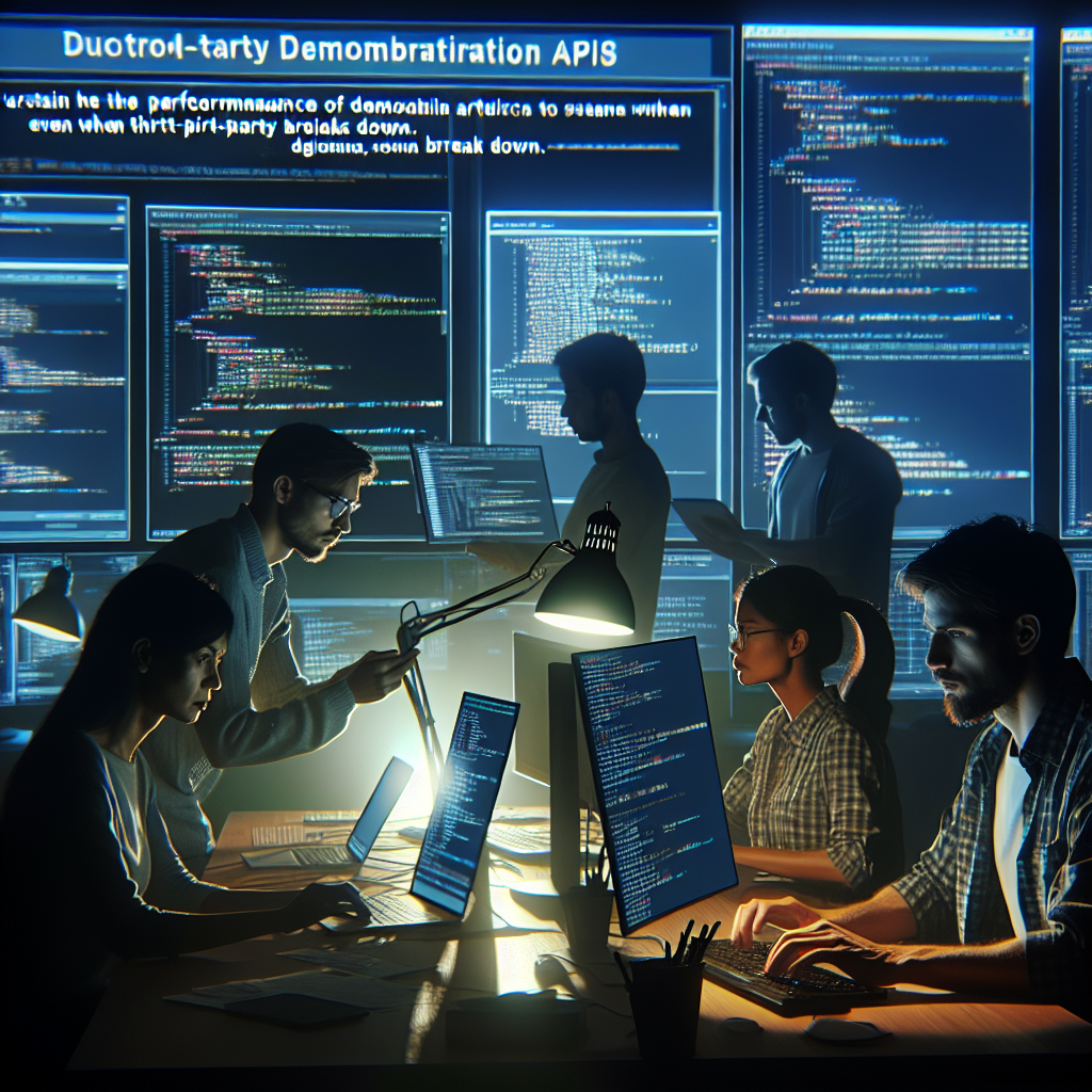 Manteniendo vivos los artículos demo cuando los APIs de terceros fallan