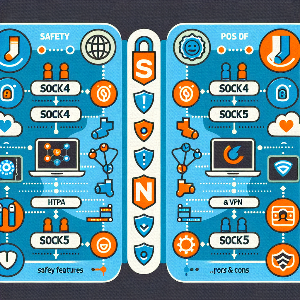 SOCKS4 vs SOCKS5: Diferencias Clave y Seguridad frente a HTTP y VPN