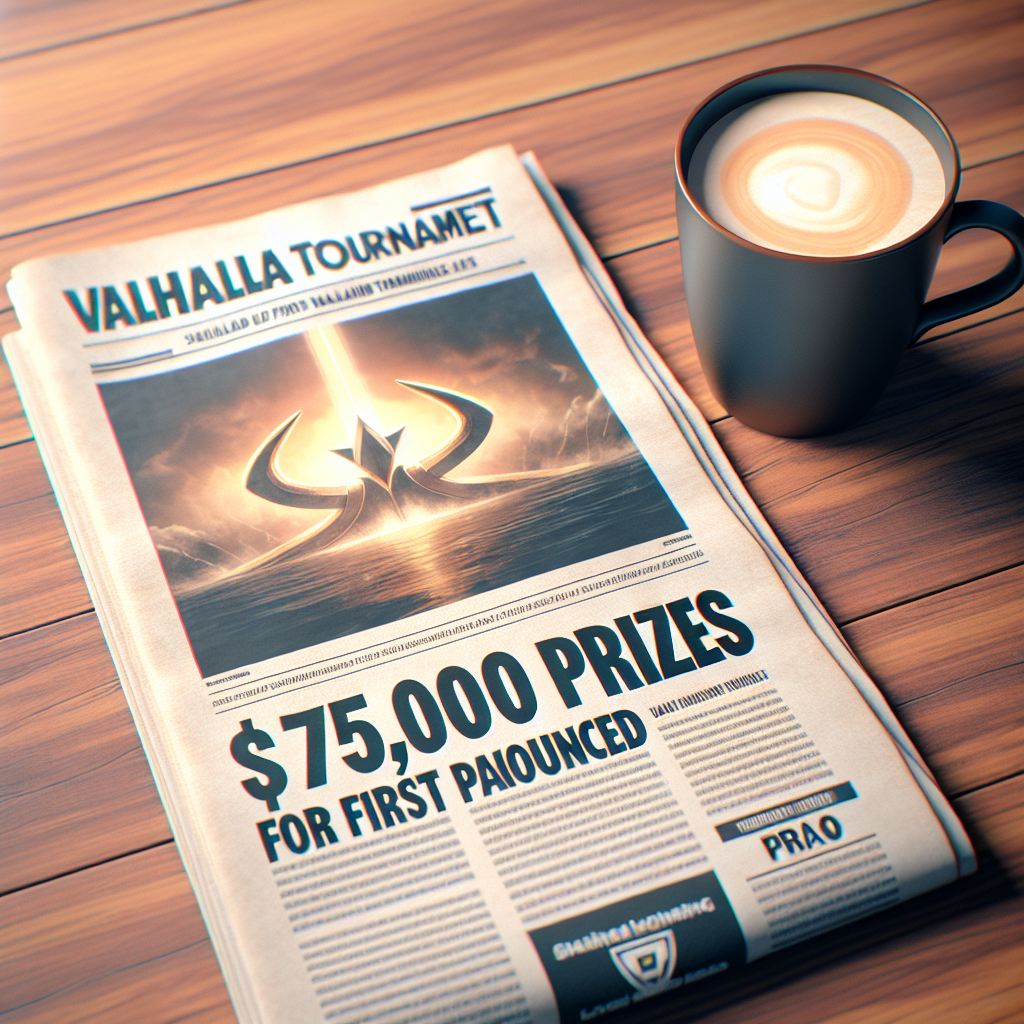 Anunciados $75,000 en premios para el primer torneo de Valhalla