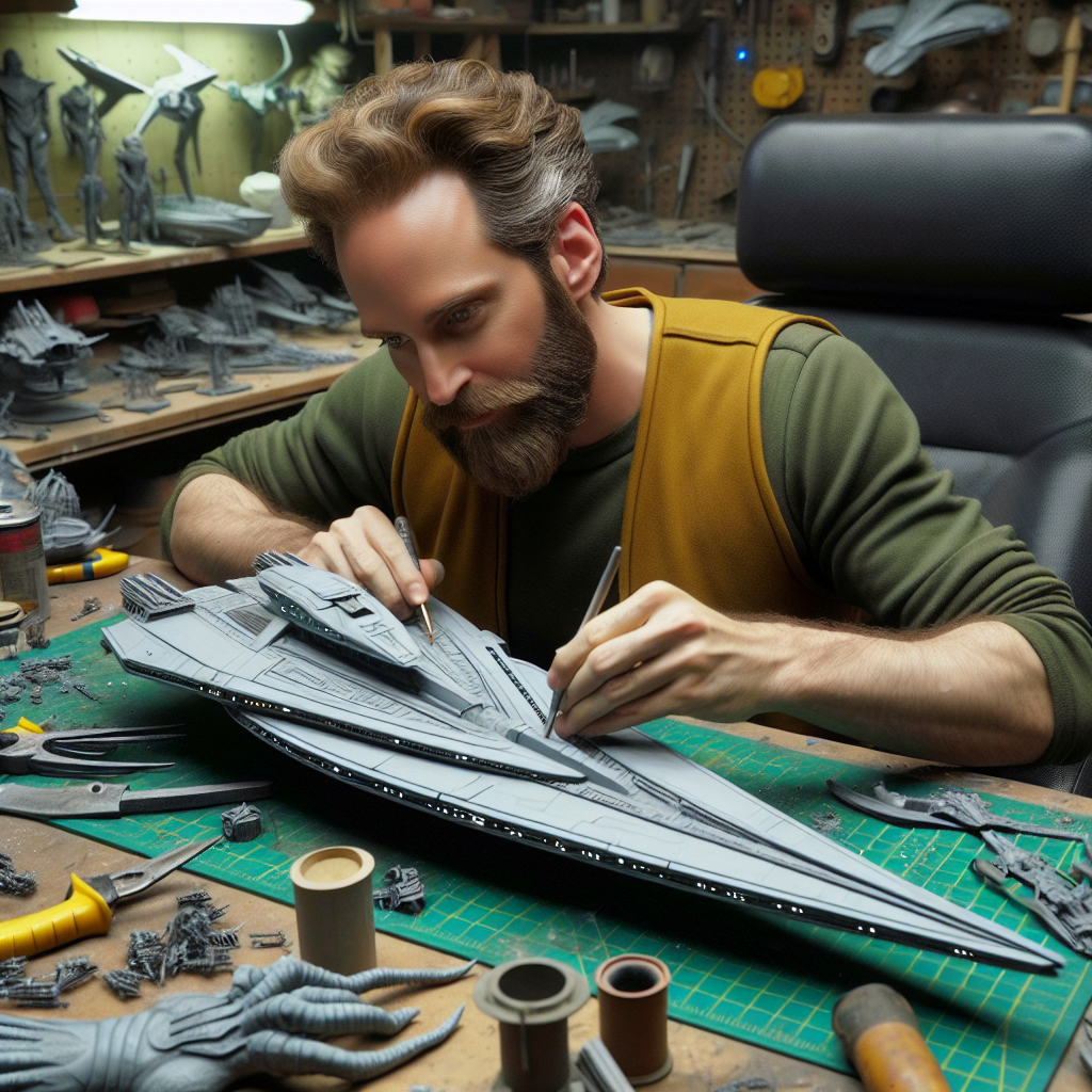 Adam Savage en Tested: Manos a la Obra con el Crucero Klingon