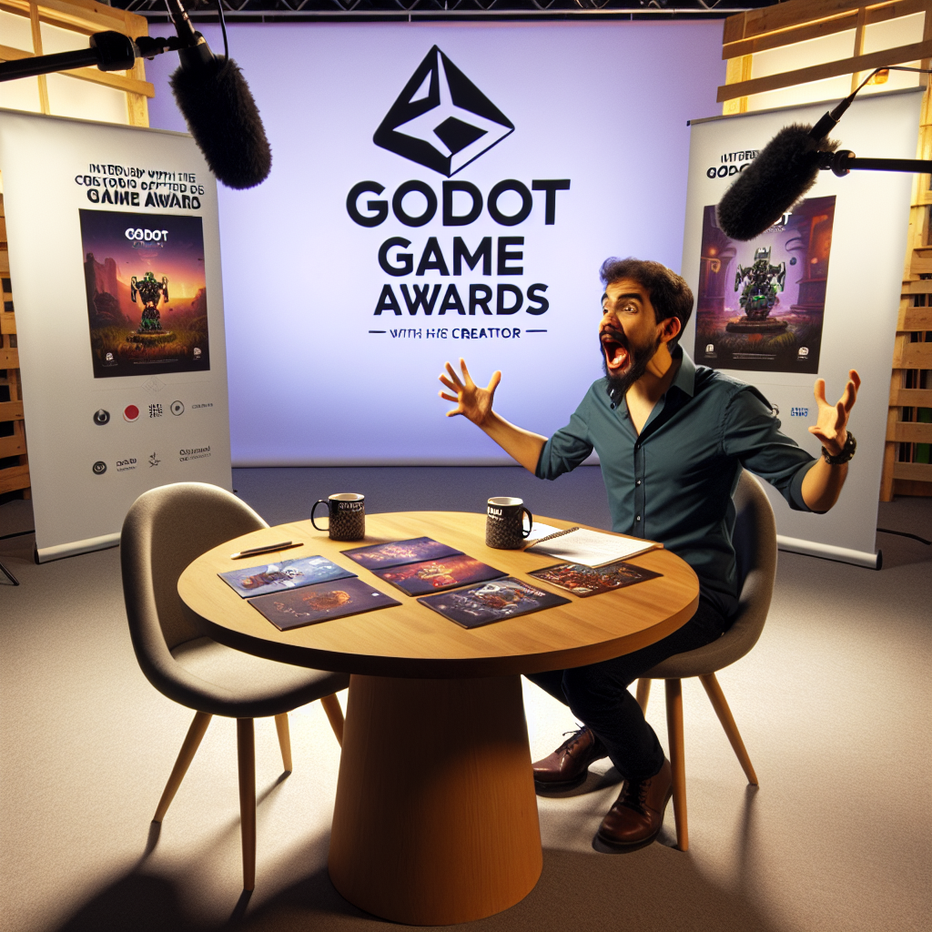 Entrevista con el Creador de los Premios del Juego Godot.