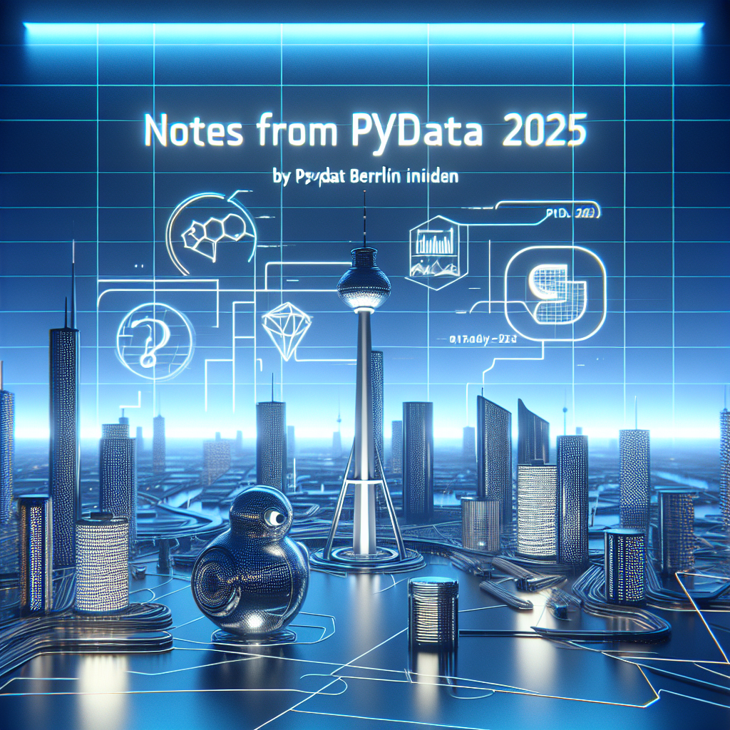 Notas de PyData Berlín 2025