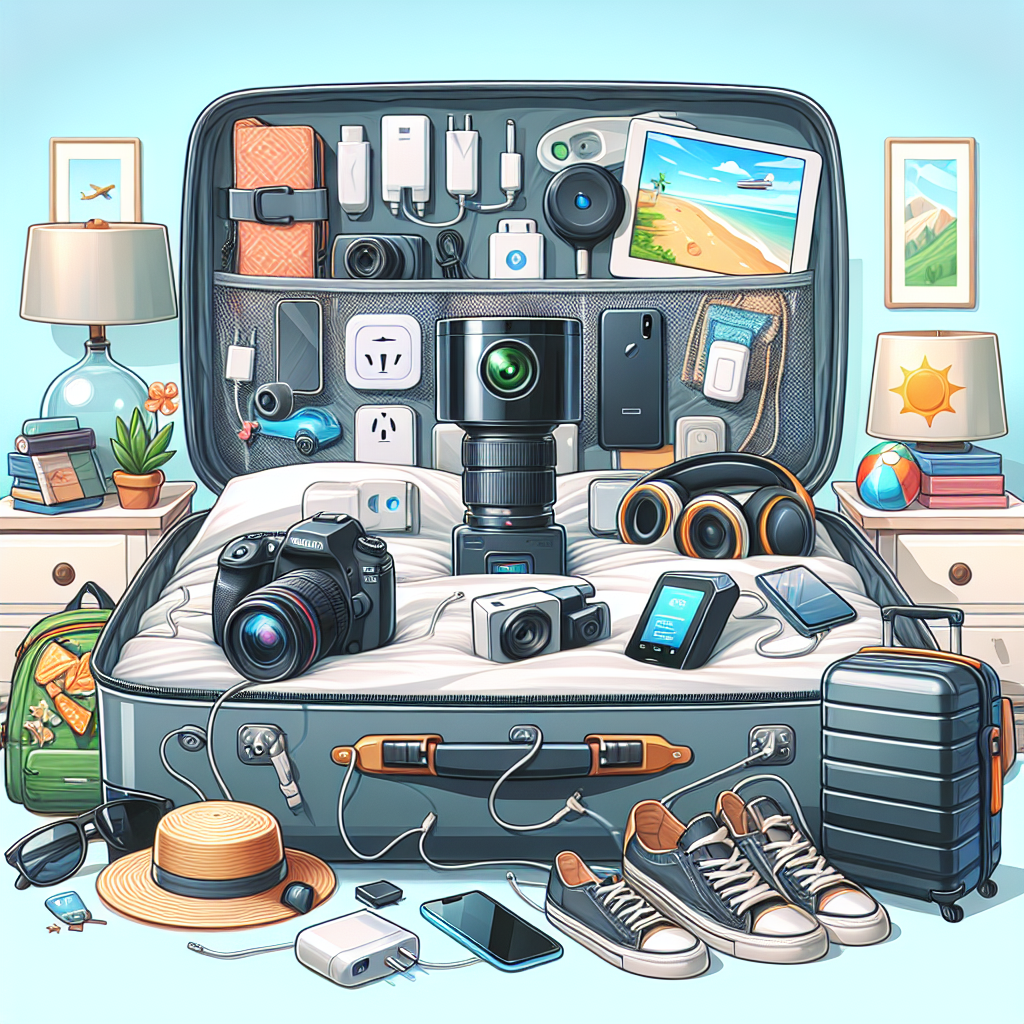 Empacando con inteligencia: 8 imprescindibles gadgets de viaje para el verano