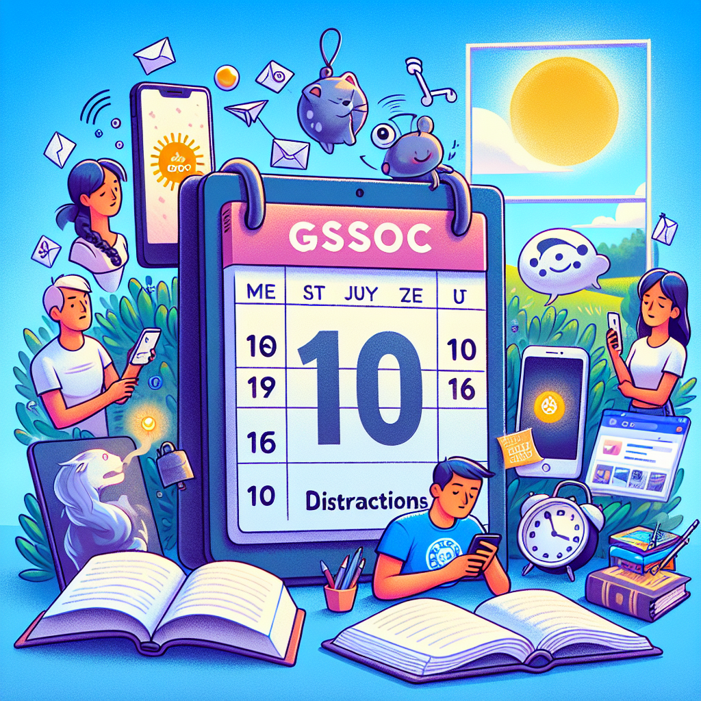 GSoC Semana 10: Distracciones