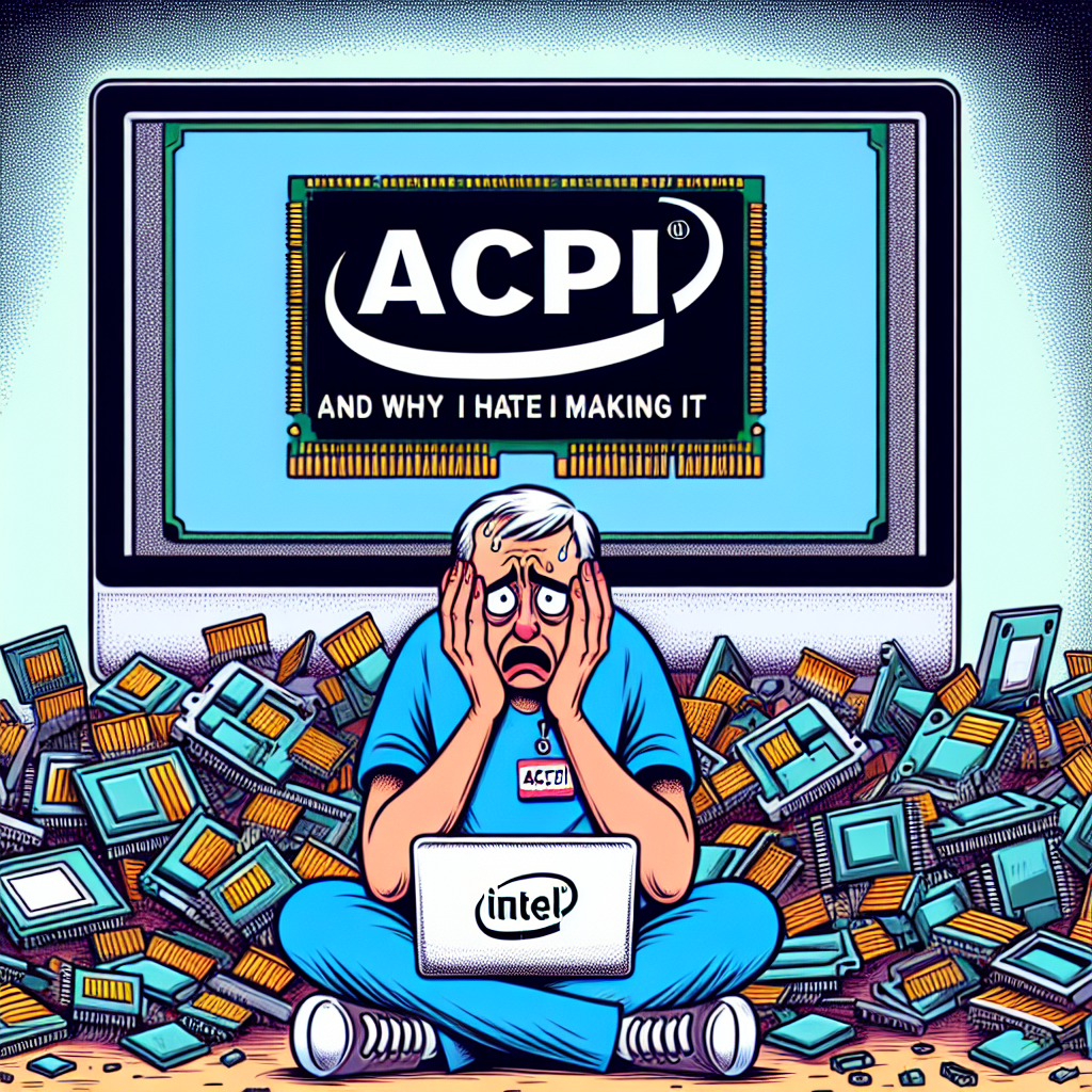 ACPI y por qué odio a Intel por hacerlo