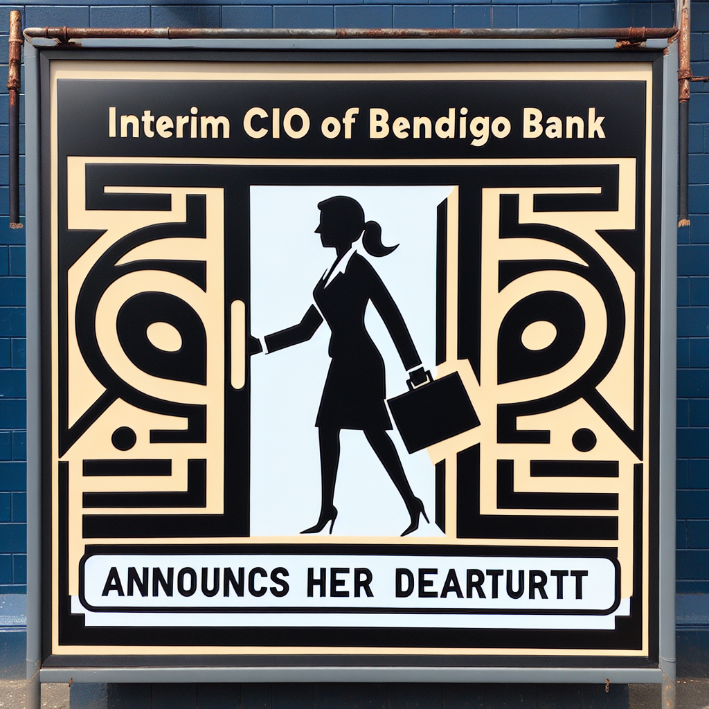 La CIO interina de Bendigo Bank anuncia su salida