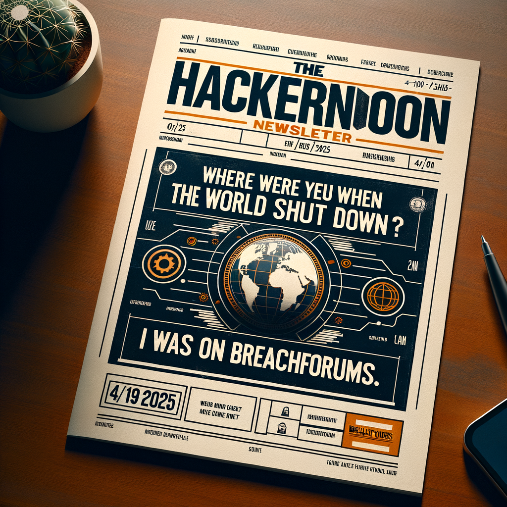  La newsletter de HackerNoon: ¿Dónde estabas cuando el mundo se detuvo? Yo estaba en BreachForums.