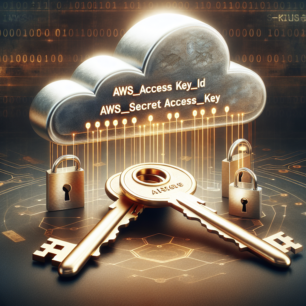 Claves de acceso IAM para AWS_ACCESS_KEY_ID y AWS_SECRET_ACCESS_KEY
