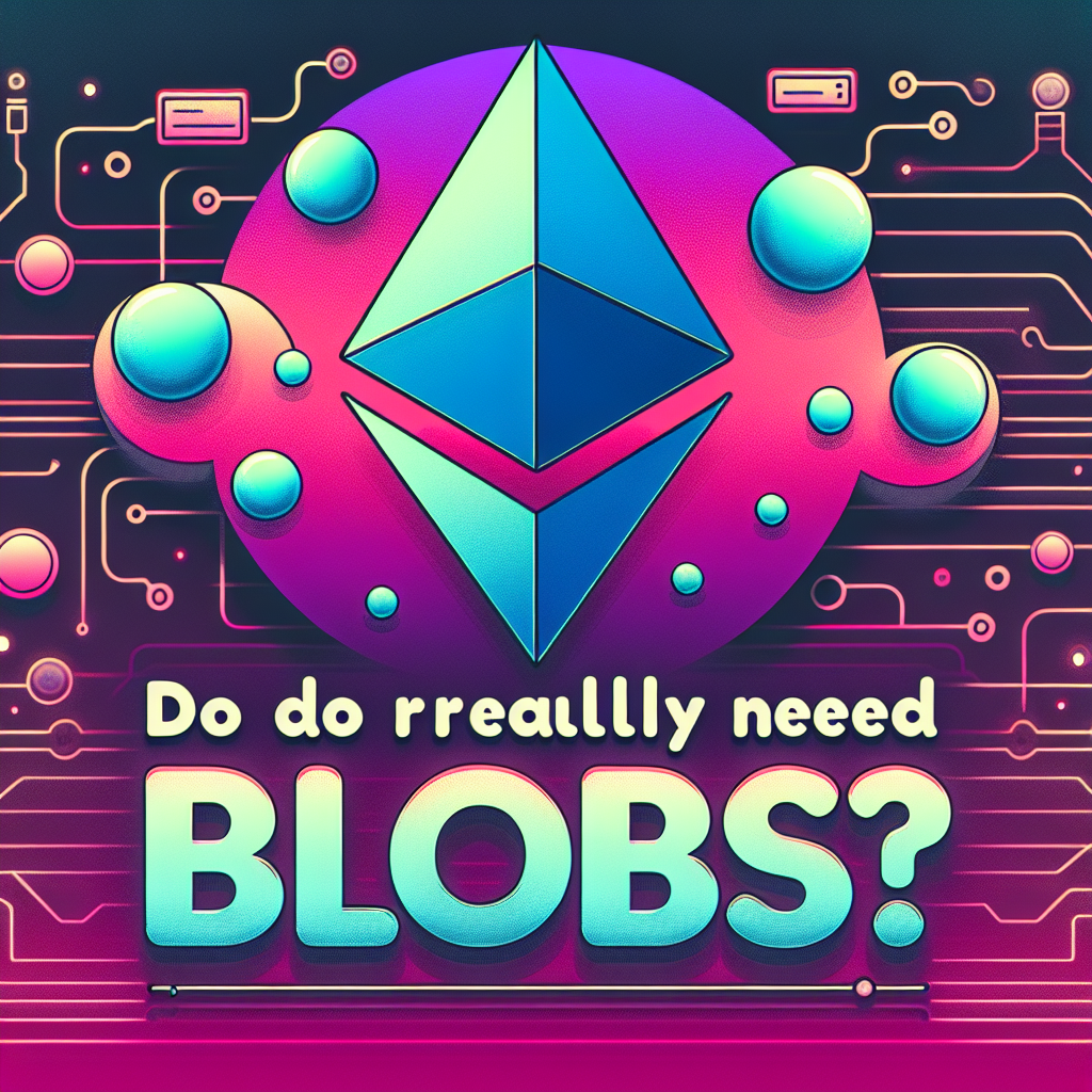 ¿Realmente necesitamos blobs en Ethereum?