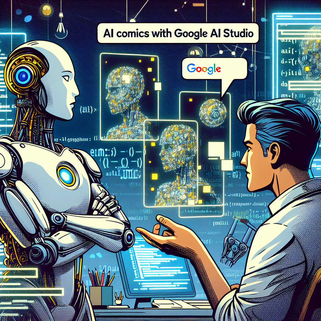 Cómics IA con Google AI Studio