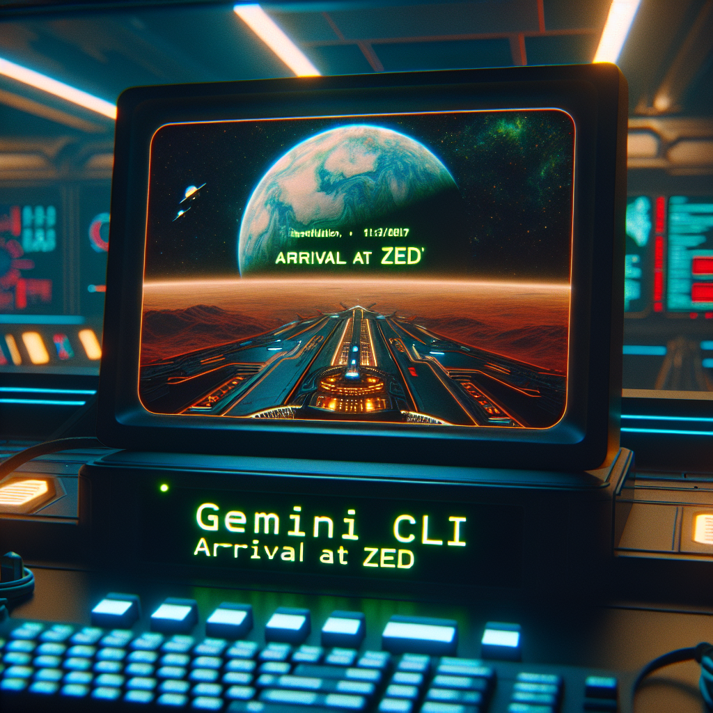 Gemini CLI llega a Zed
