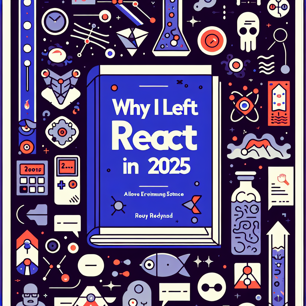 Por qué dejé React en 2025