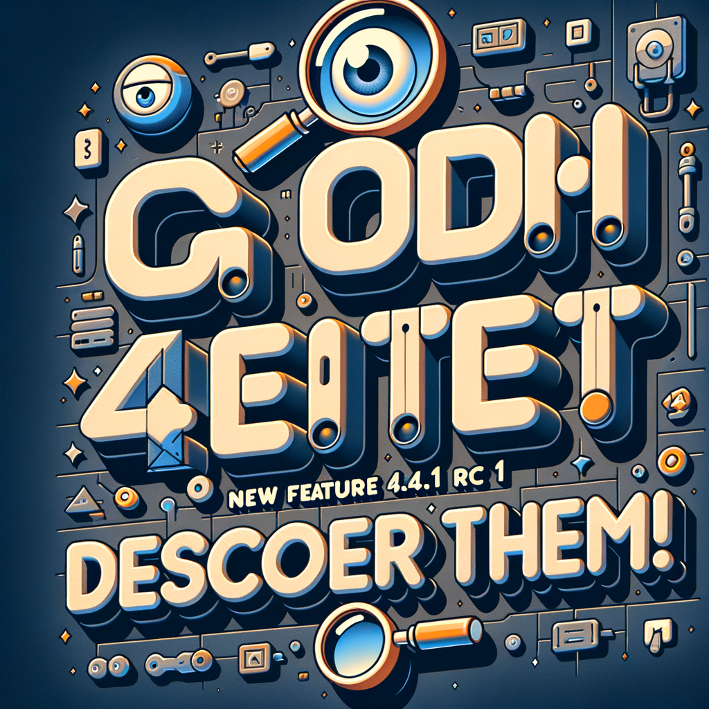 Novedades de Godot 4.4.1 RC 1 ¡Descúbrelas!