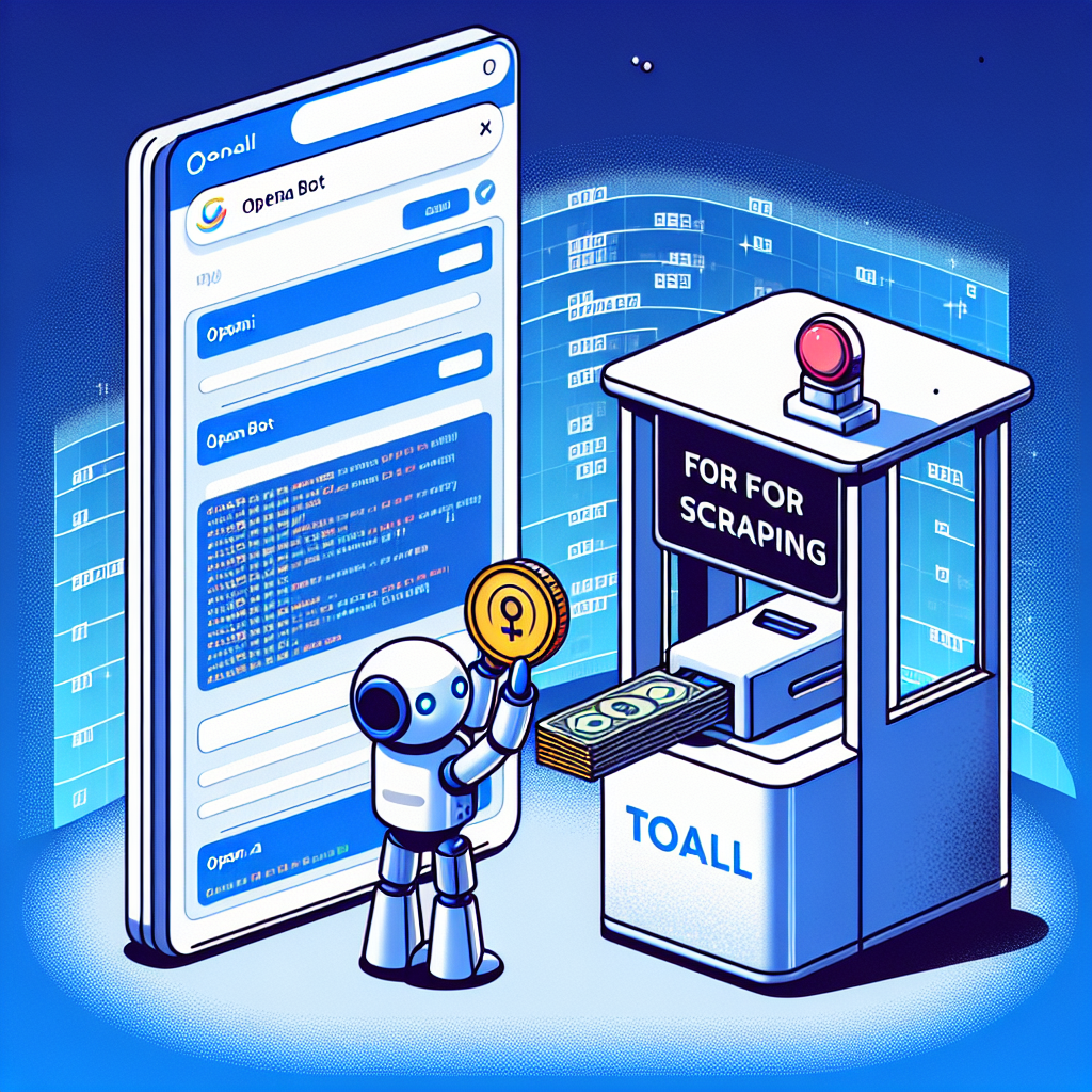 Opción de cobrar a los Bots de OpenAI por hacer scraping en tu sitio web